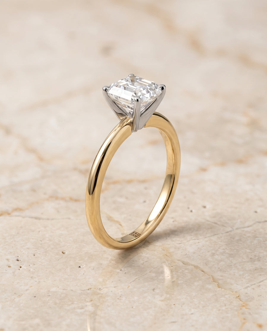 The Floria Engagement Ring, made to order in our Los Angeles atelier