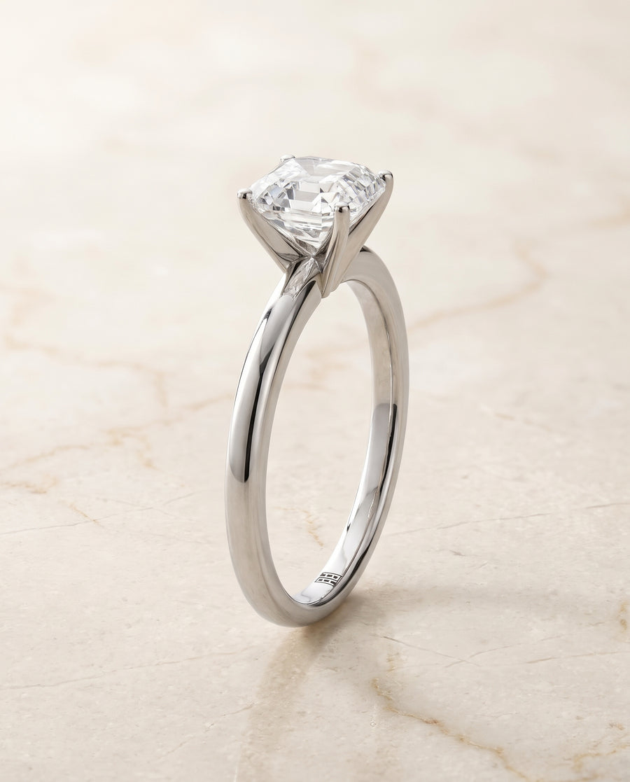 The Floria Engagement Ring, made to order in our Los Angeles atelier
