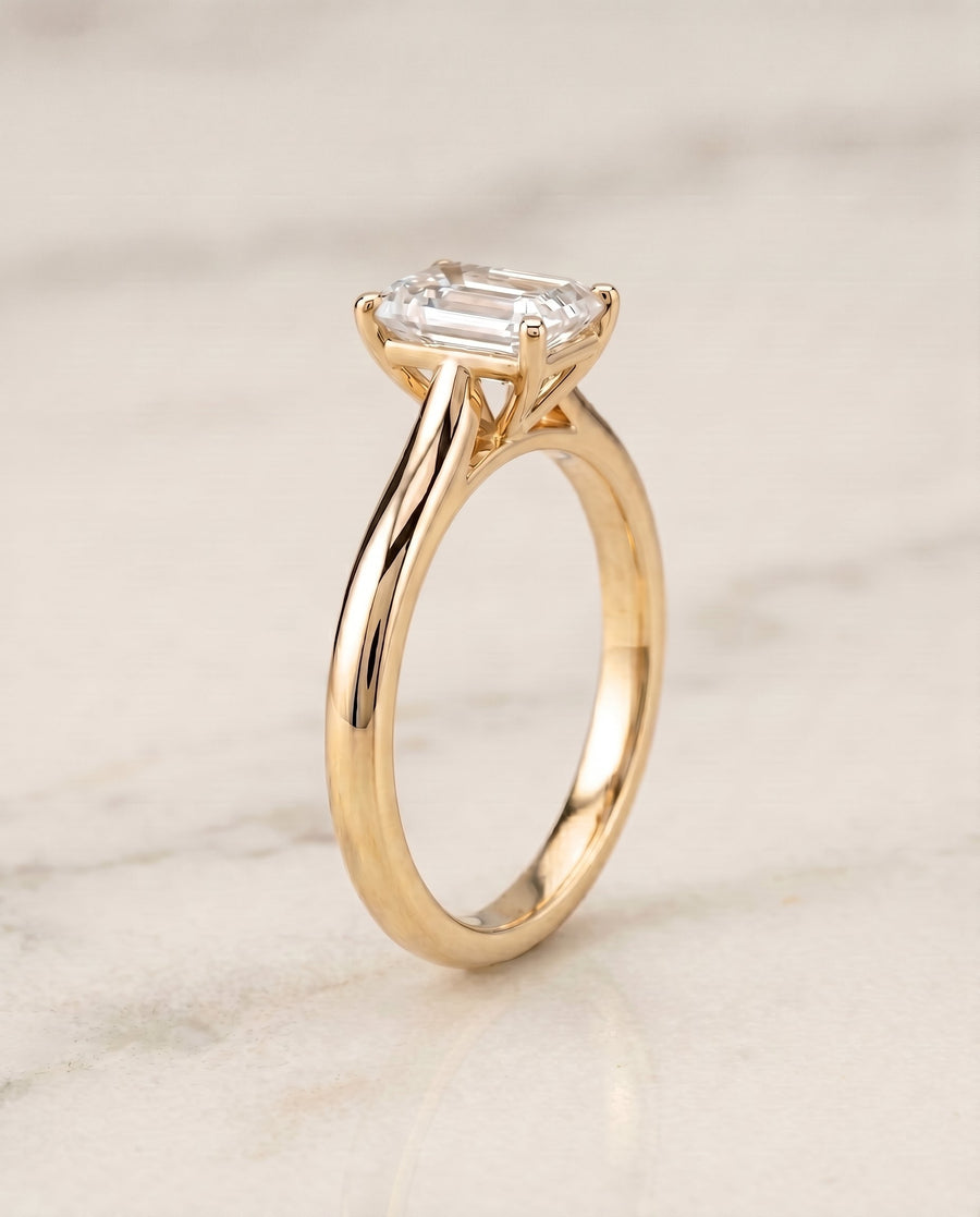 The Gladys Select Engagement Ring, made to order in our Los Angeles atelier