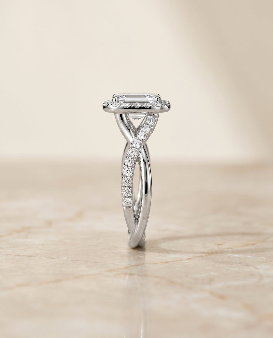 The Harmony Select Engagement Ring, made to order in our Los Angeles atelier