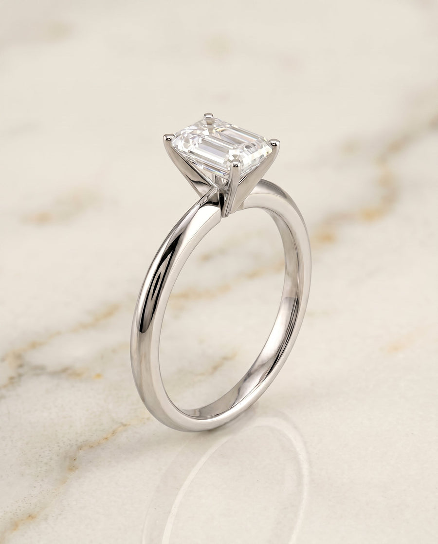 The Isolde Select Engagement Ring, made to order in our Los Angeles atelier