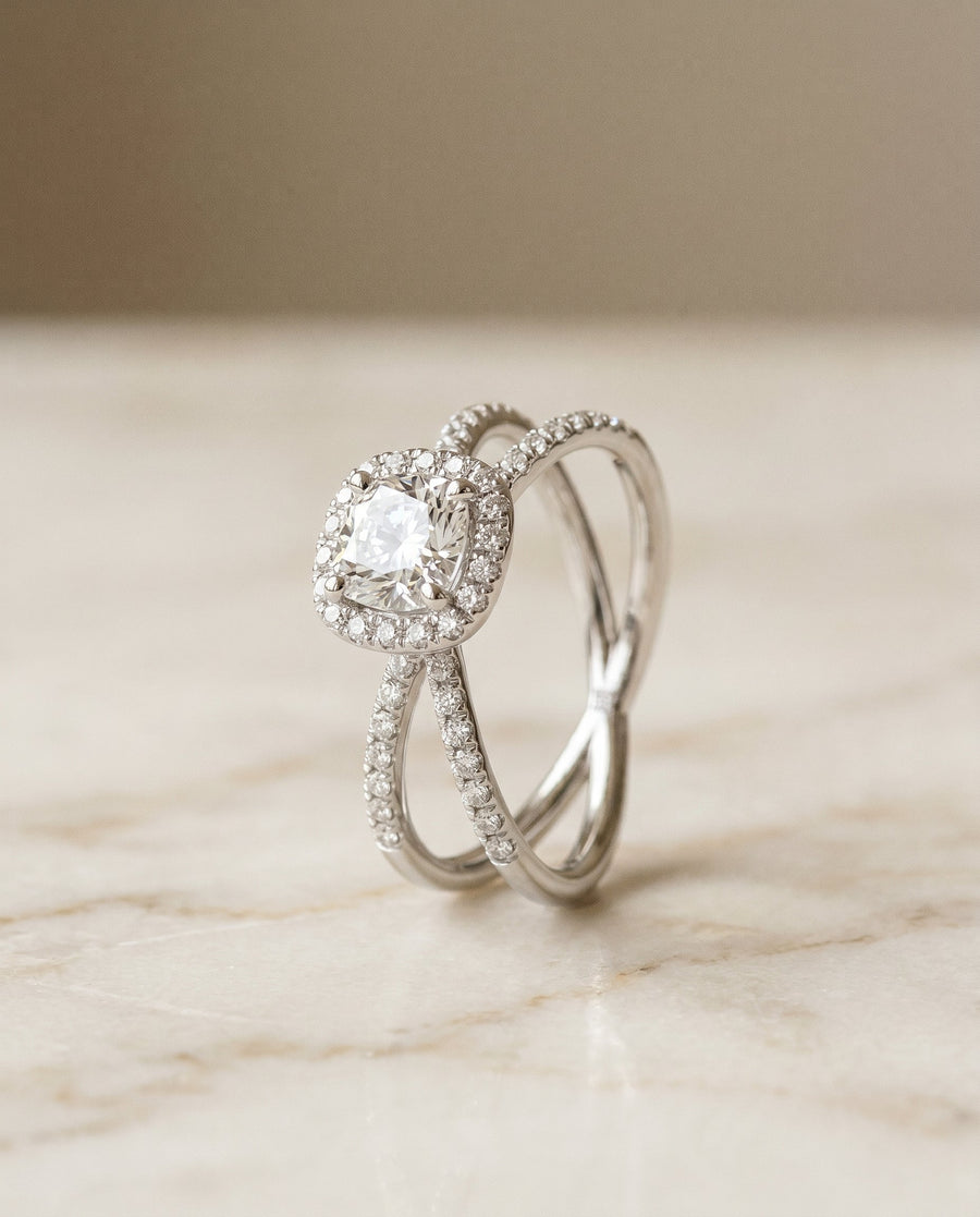 The Joan Select Engagement Ring, made to order in our Los Angeles atelier
