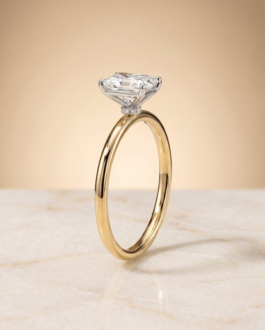 The Joni Select Engagement Ring, made to order in our Los Angeles atelier