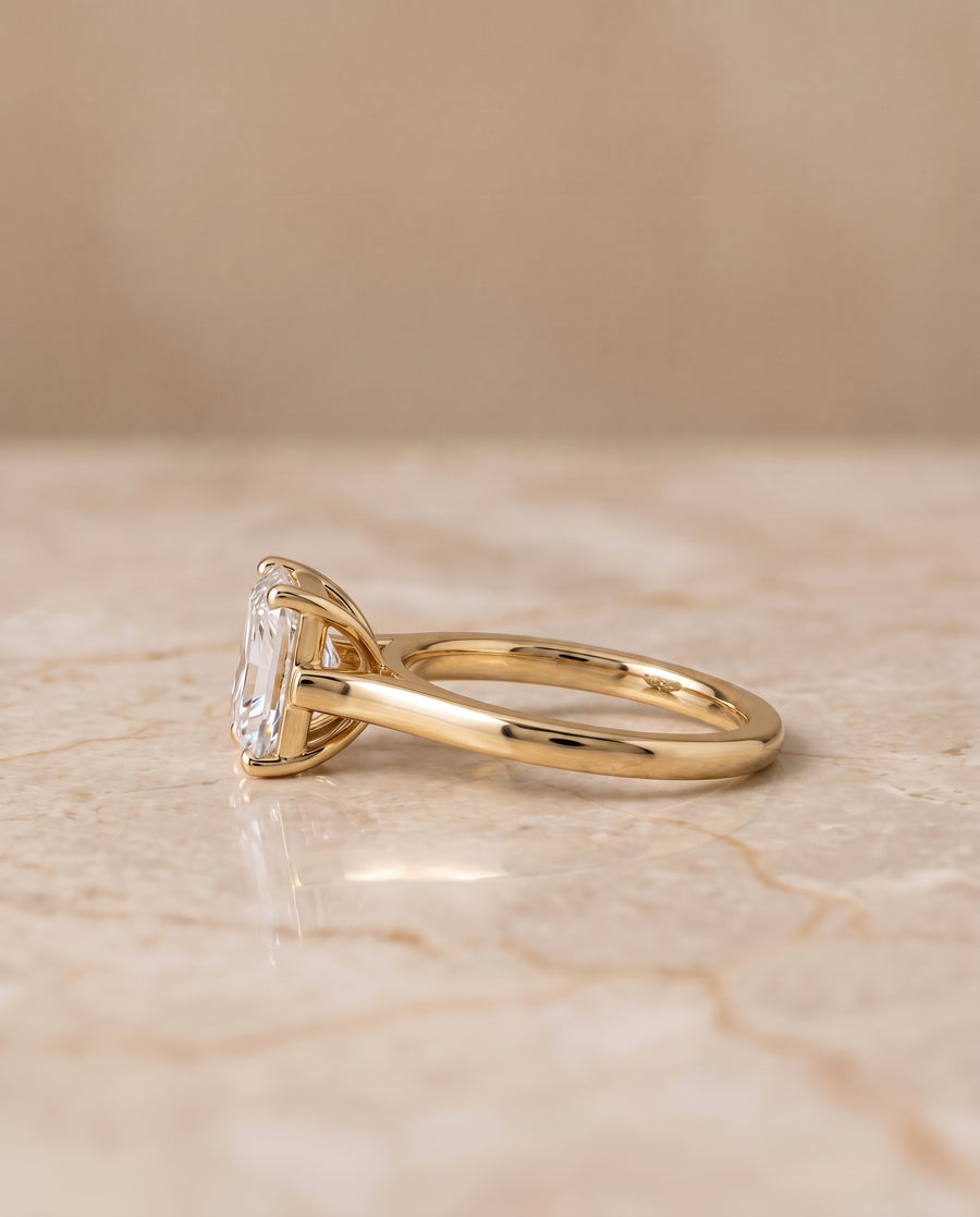 The Juliette Engagement Ring, made to order in our Los Angeles atelier