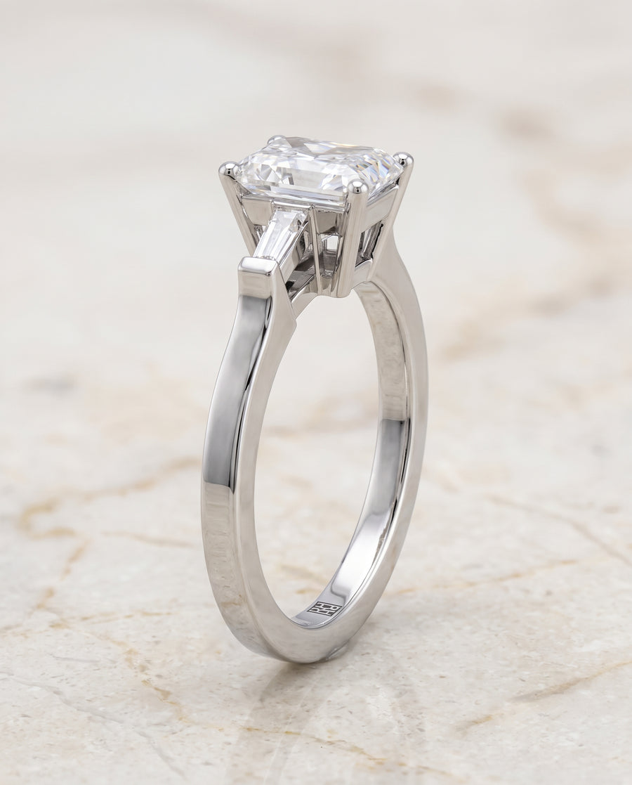 The June Engagement Ring, made to order in our Los Angeles atelier