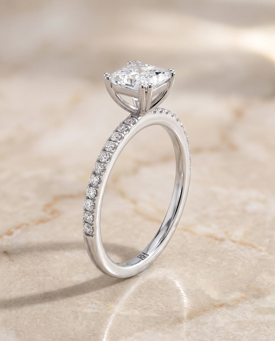 The Kelly Engagement Ring, made to order in our Los Angeles atelier