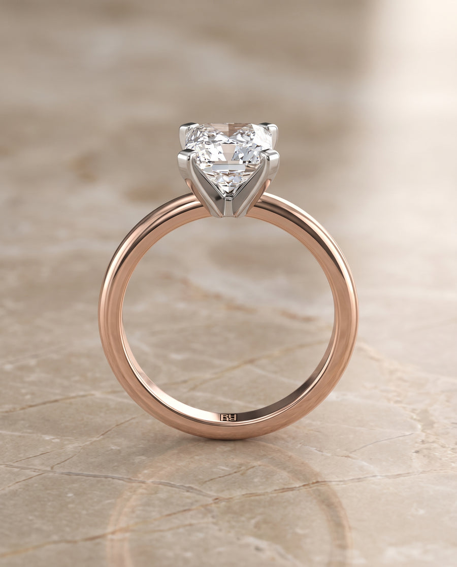 The Lolette Engagement Ring, made to order in our Los Angeles atelier
