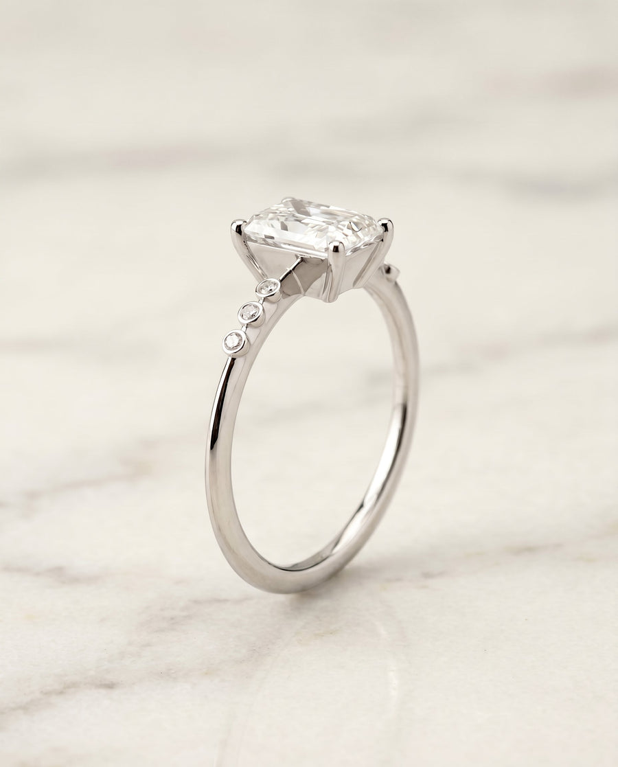 The Peggy Select Engagement Ring, made to order in our Los Angeles atelier
