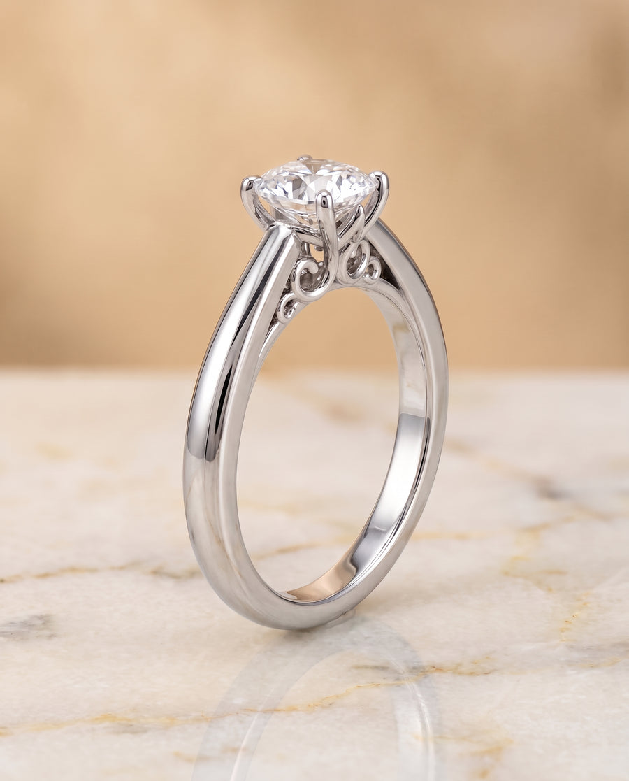 The Rio Engagement Ring, made to order in our Los Angeles atelier
