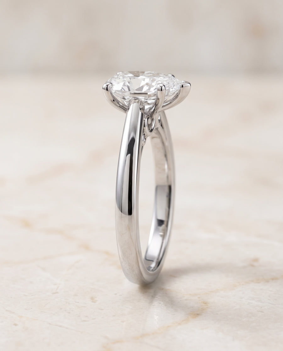 The Rio Engagement Ring, made to order in our Los Angeles atelier
