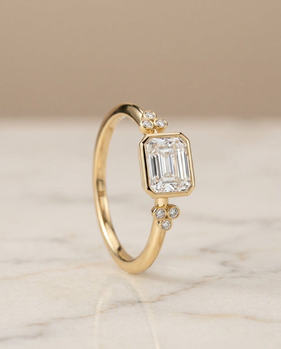 The Selena Select Engagement Ring, made to order in our Los Angeles atelier