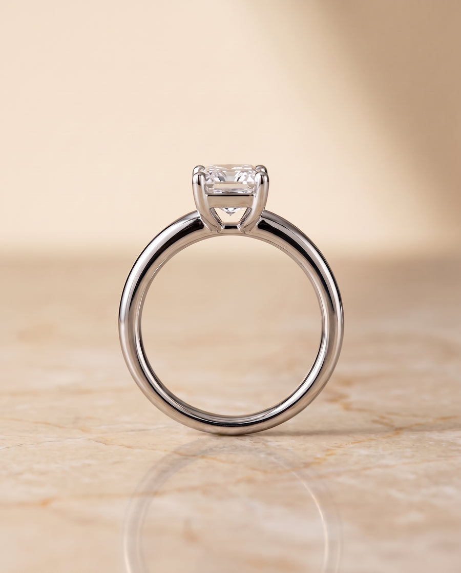 The Tori Engagement Ring, made to order in our Los Angeles atelier