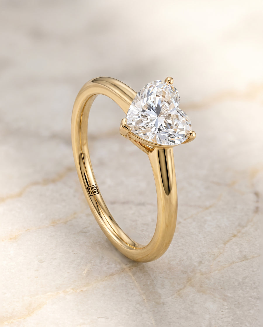 The Viola Engagement Ring, made to order in our Los Angeles atelier