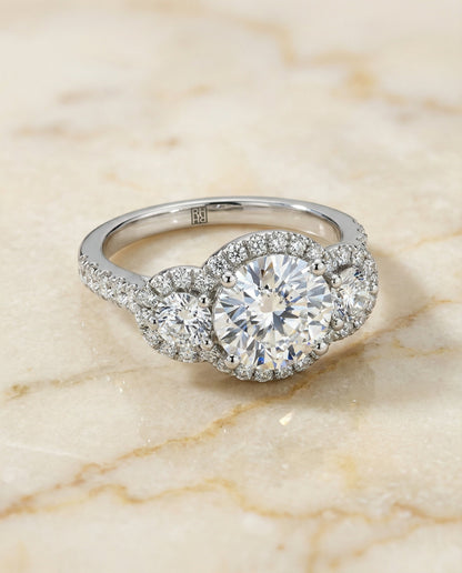 Andrea Select Round 18K White Gold