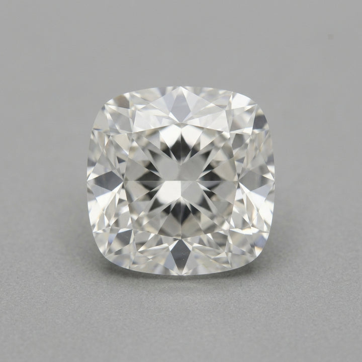 1-1/2 Carat Cushion Lab Grown Diamond — top-down face-up view