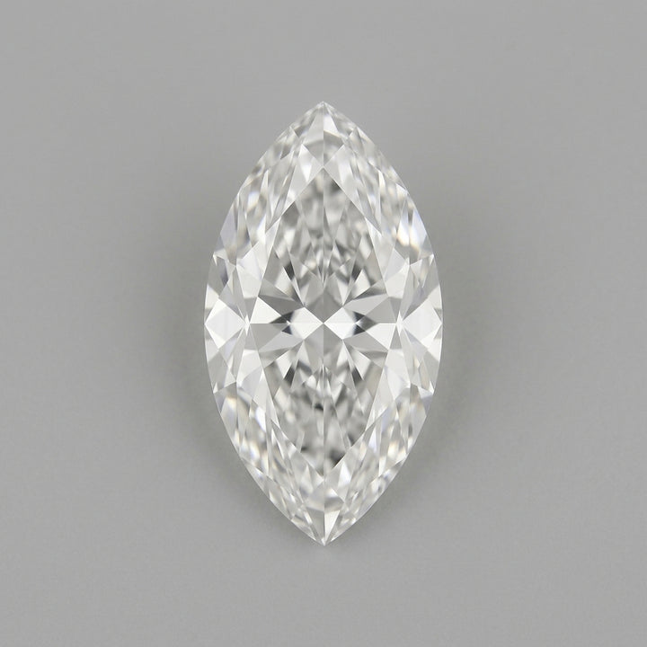 3 Carat Marquise Lab Grown Diamond — top-down face-up view