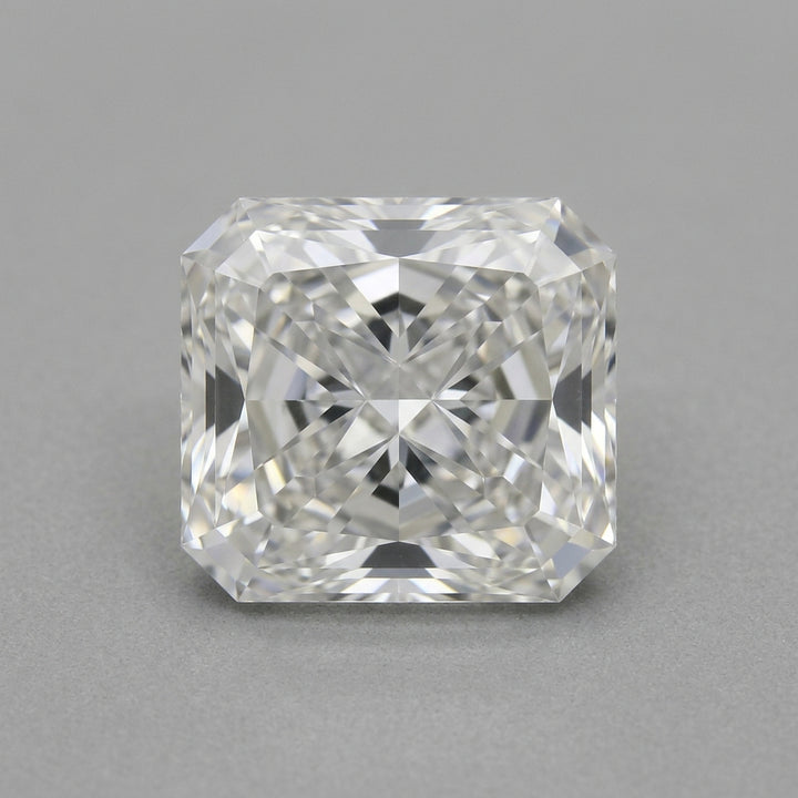 3 Carat Radiant Lab Grown Diamond — top-down face-up view