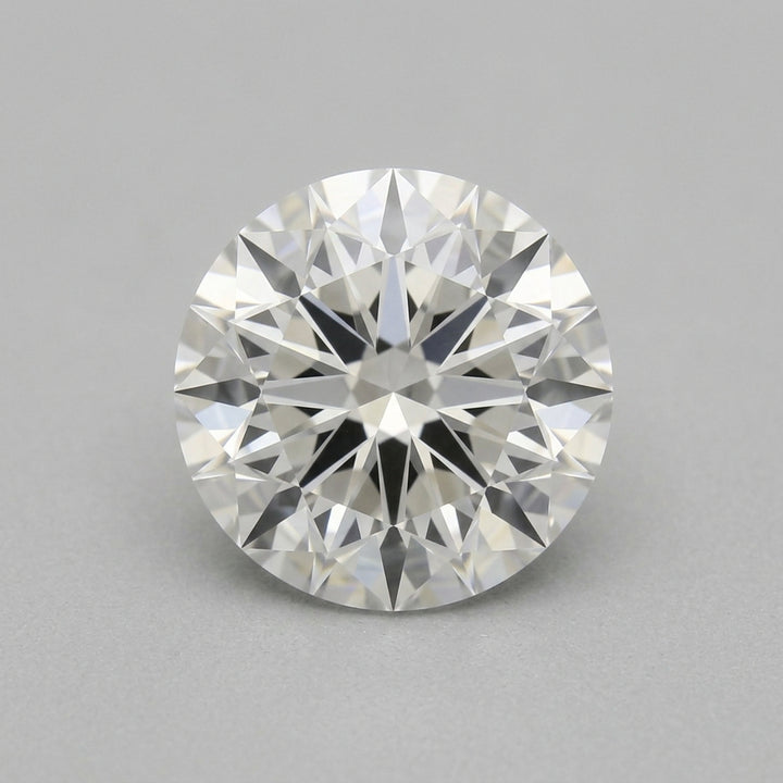1-3/4 Carat Round Lab Grown Diamond — top-down face-up view