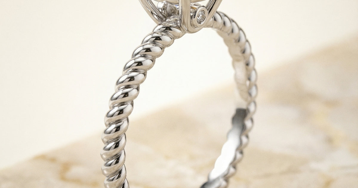Charlie Platinum Engagement Ring | RockHer