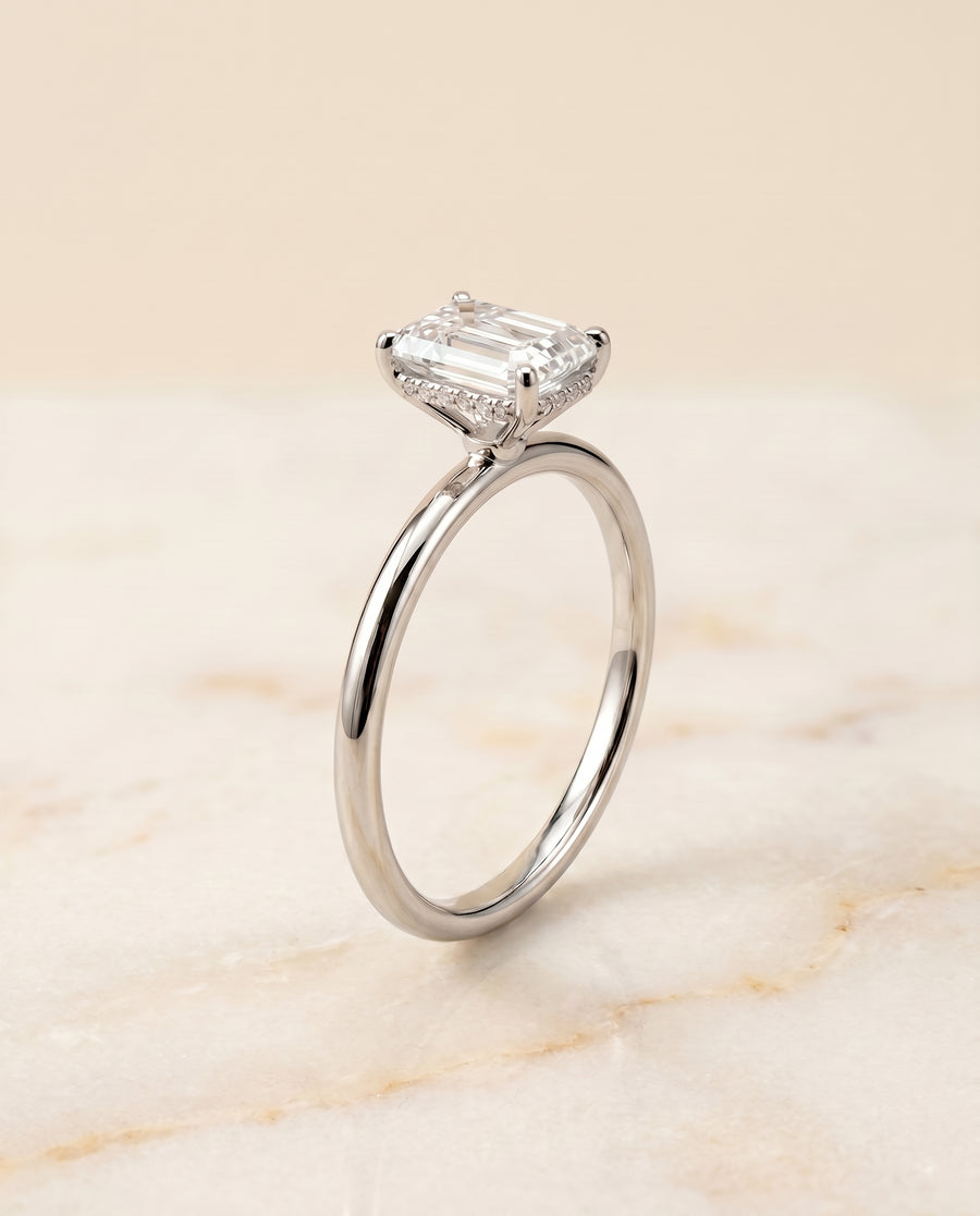 The Eartha Engagement Ring, made to order in our Los Angeles atelier