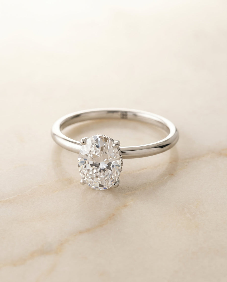 The Eartha Select Engagement Ring, made to order in our Los Angeles atelier