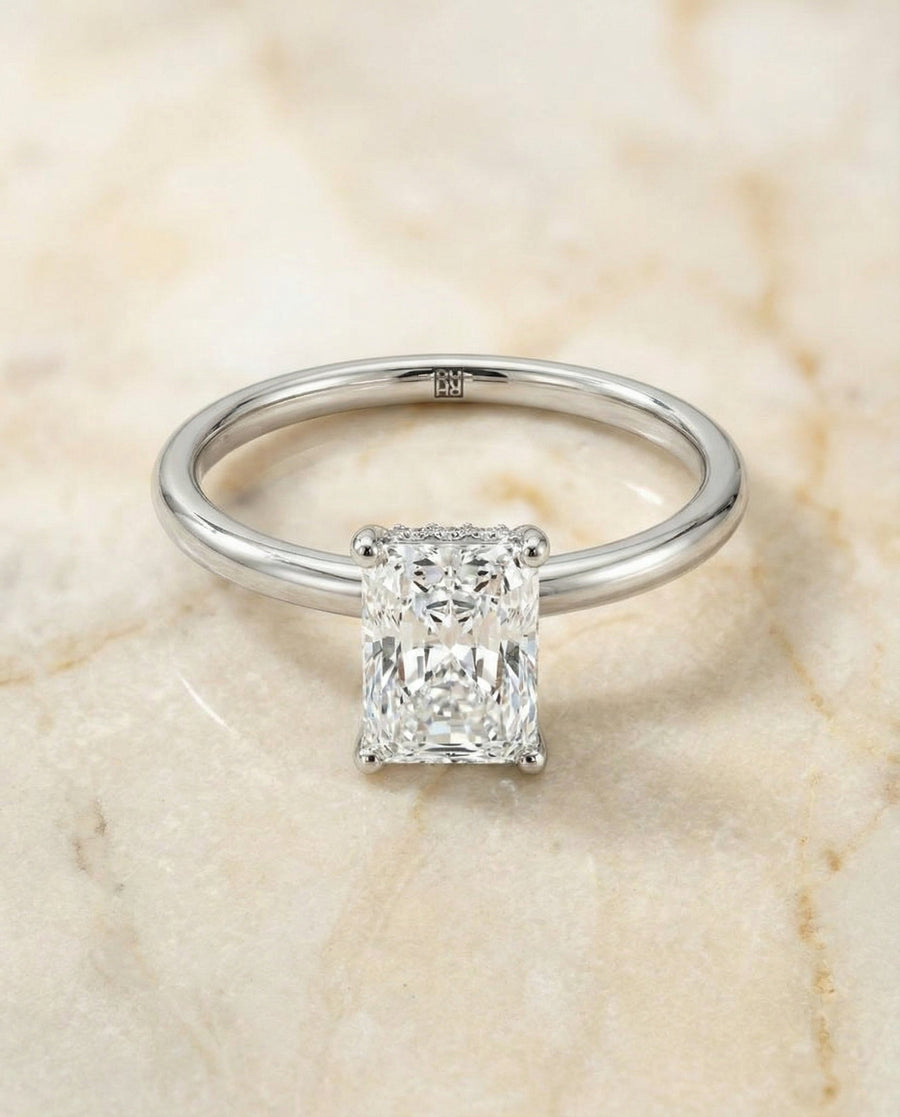 The Eartha Select Engagement Ring, made to order in our Los Angeles atelier