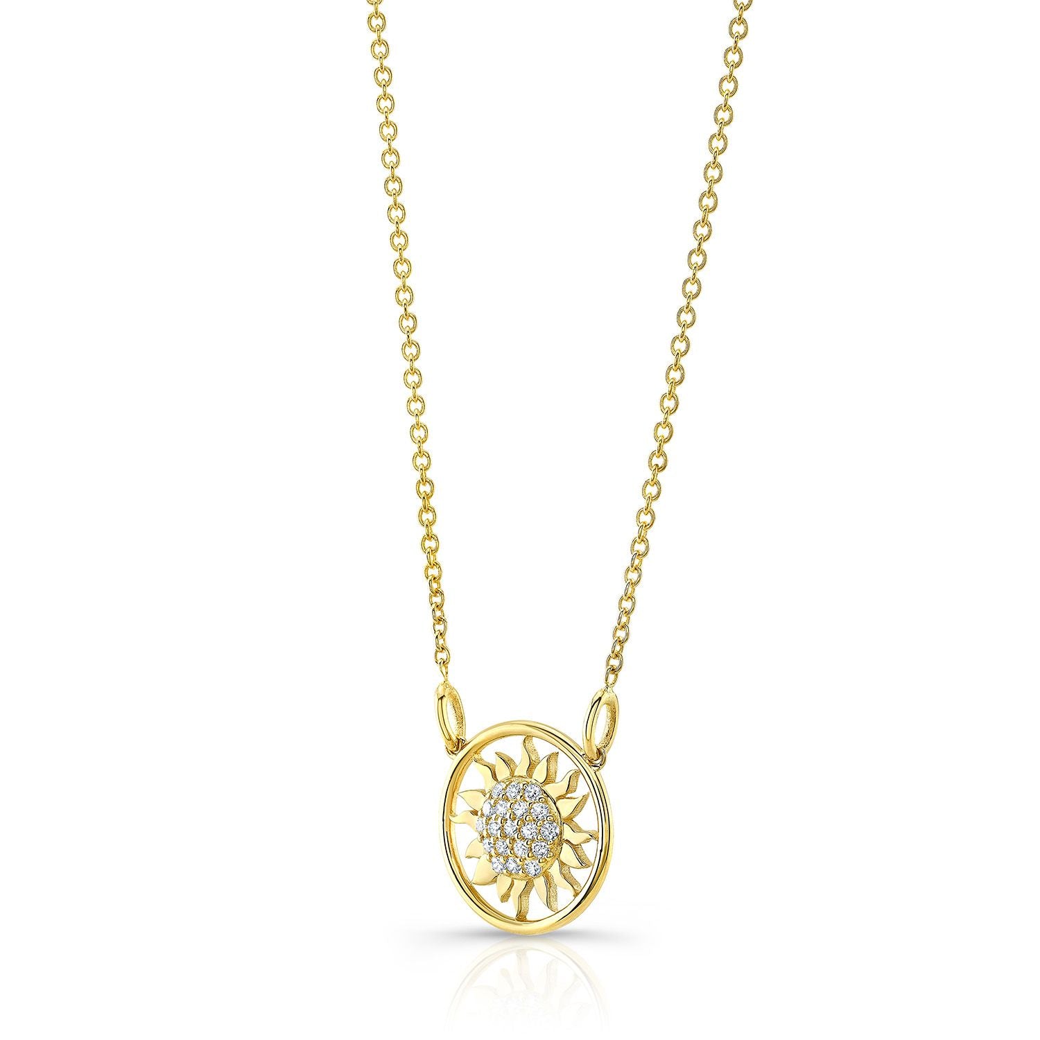 jcpenney | Jewelry | Sterling Silver 925 Sun Diamond Heart Necklace |  Poshmark