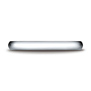 2.5mm High Dome Comfort-Fit Wedding Band, in Platinum | RockHer