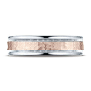 6mm Comfort-Fit Wedding Band, in 14K White Gold | RockHer