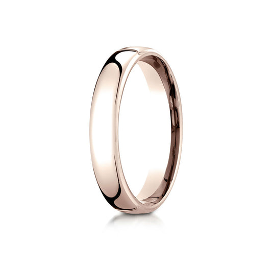 18k Yellow Gold 8mm Flat Comfort-fit Ring