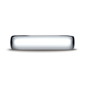 5.5mm Deluxe Comfort-Fit Wedding Band, in Platinum | RockHer