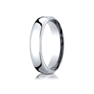 5.5mm Deluxe Comfort-Fit Wedding Band, in 14K White Gold | RockHer