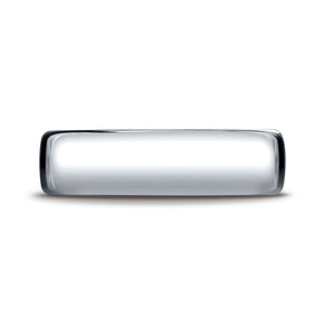 6.5mm Deluxe Comfort-Fit Wedding Band, in Platinum | RockHer