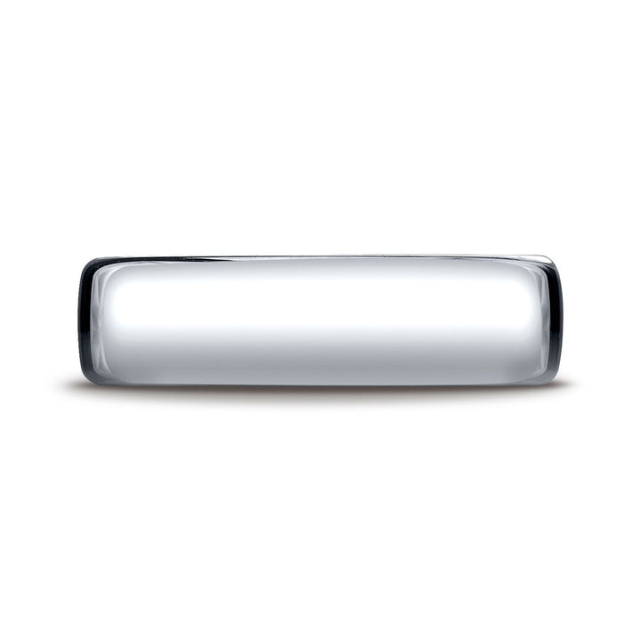 6.5mm Deluxe Comfort-Fit Wedding Band, in Platinum | RockHer