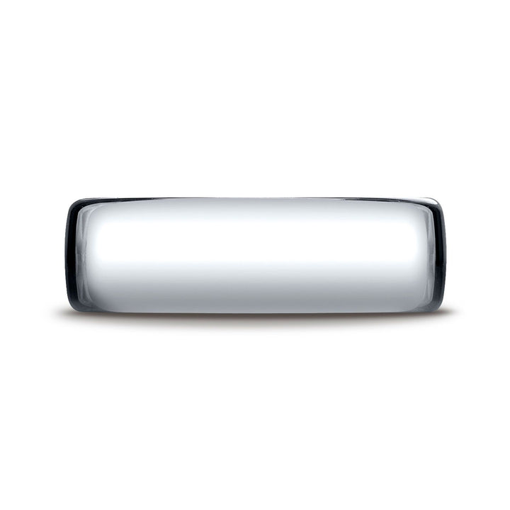 7.5mm Comfort-Fit Wedding Band, in Platinum | RockHer