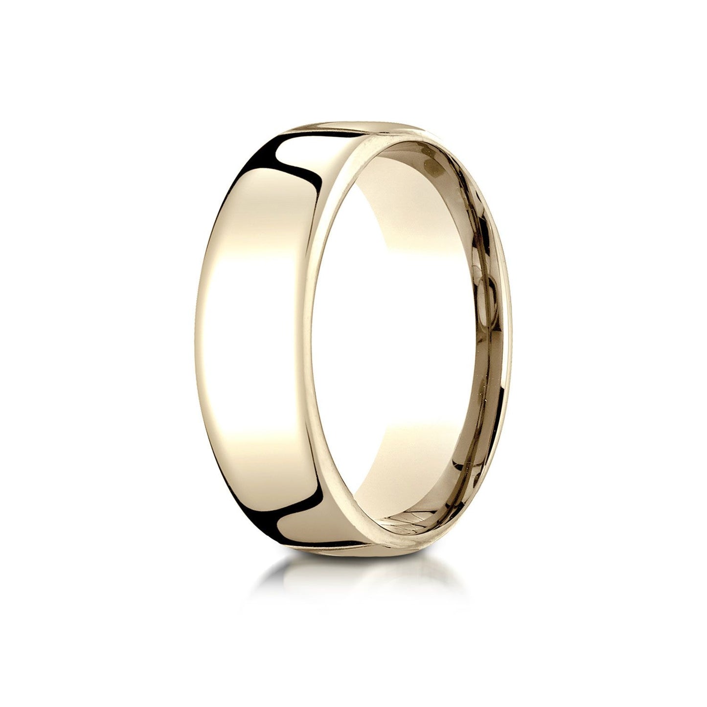 18k Yellow Gold 7.5mm Deluxe Comfort-fit  Ring