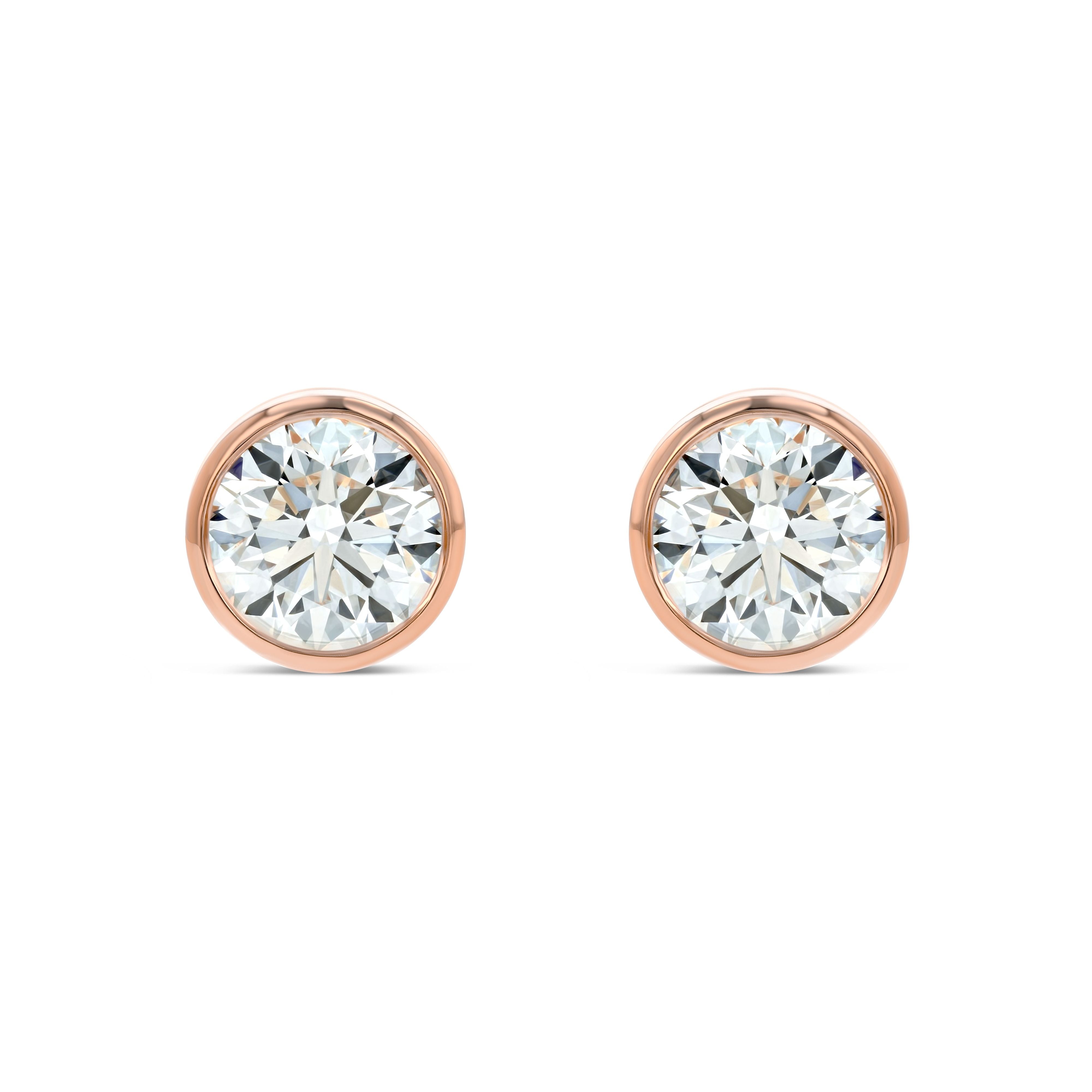 Diamond Flower Earrings main image 0