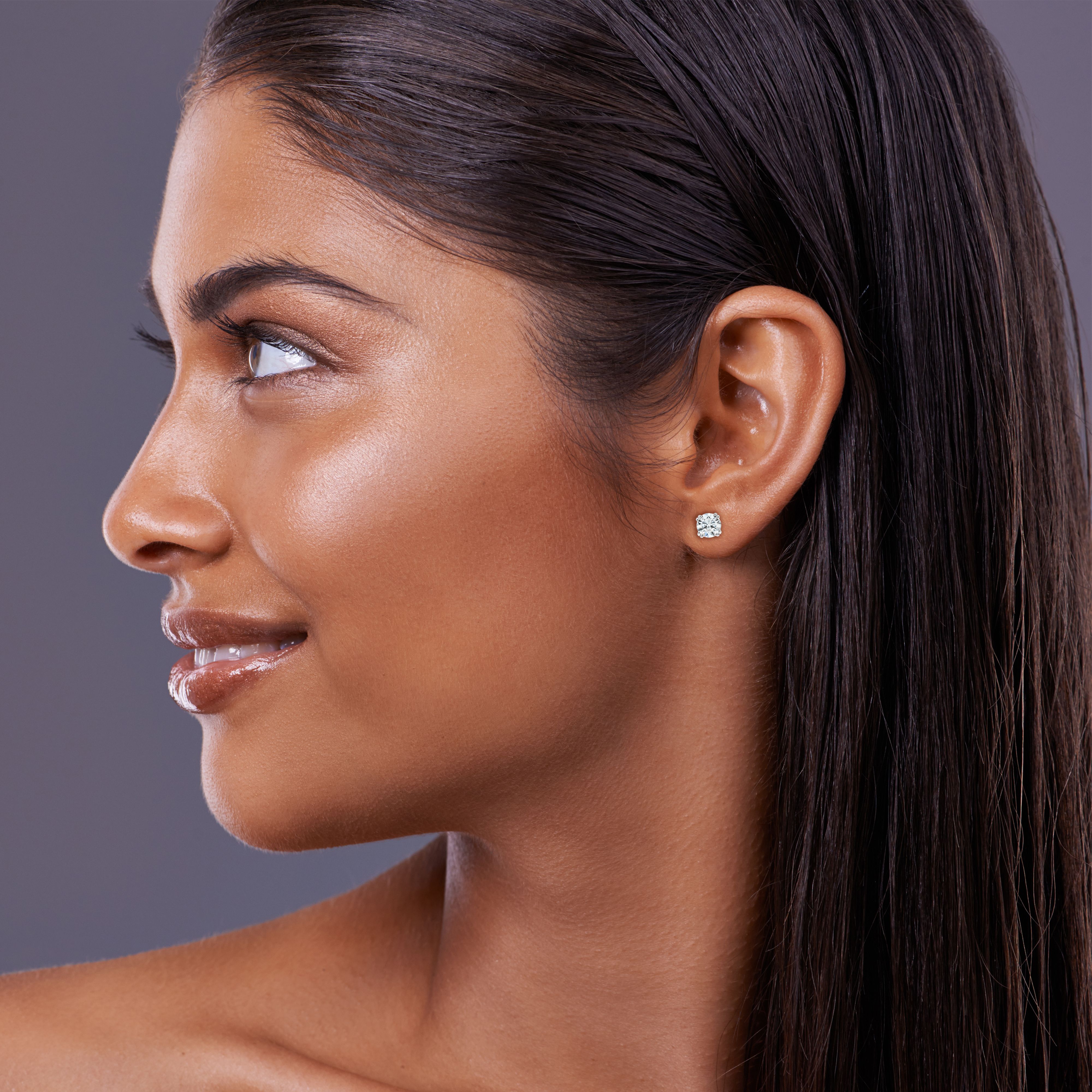 Tillie - Natural Diamond Stud Earrings
