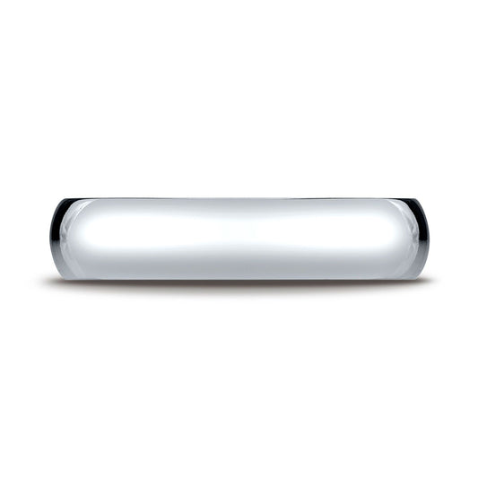 Platinum 5mm Slightly Domed Super Light Comfort-fit Ring