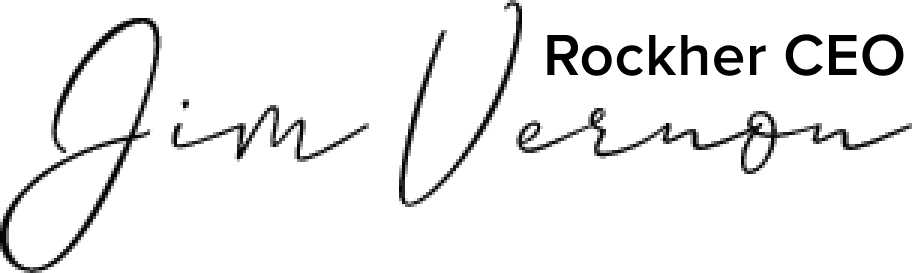 Signature of Jim Vernon, Chief Executive Officer