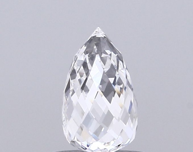 Briolette Cut Loose Diamond 2ct E VVS