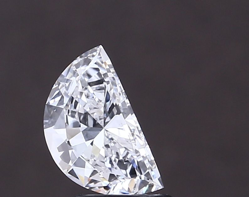 Half Moon Cut Loose Diamond 3ct D IF