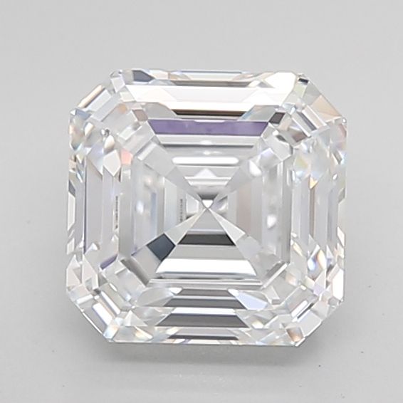 Square Emerald Cut Loose Diamond 4ct D IF